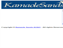 Tablet Screenshot of orc.kamaolesands.net